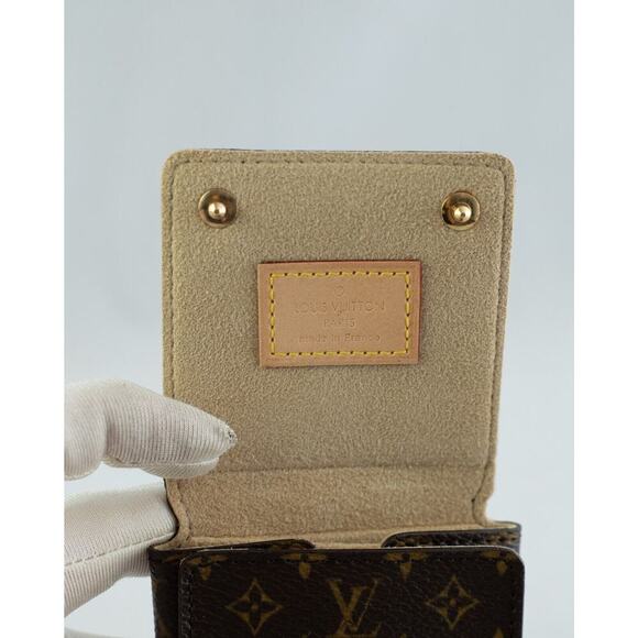 Louis Vuitton Monogram Mini Folding Jewelry Travel Case - Picture 7 of 15